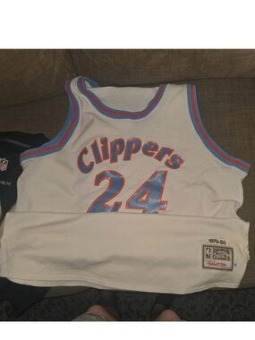 Mitchell & Ness White Hardwood Classics NBA Jersey Patch